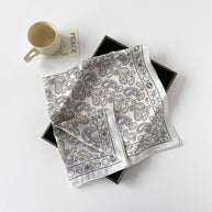 Paisley Satin Square Scarf