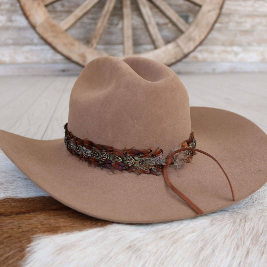 Brazos Feather Hat Band
