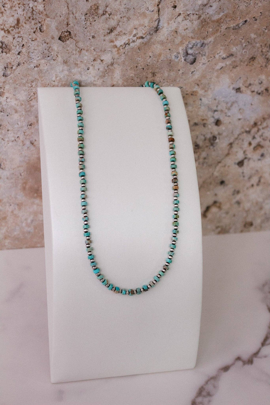 Turquoise & Desert Pearl Necklace