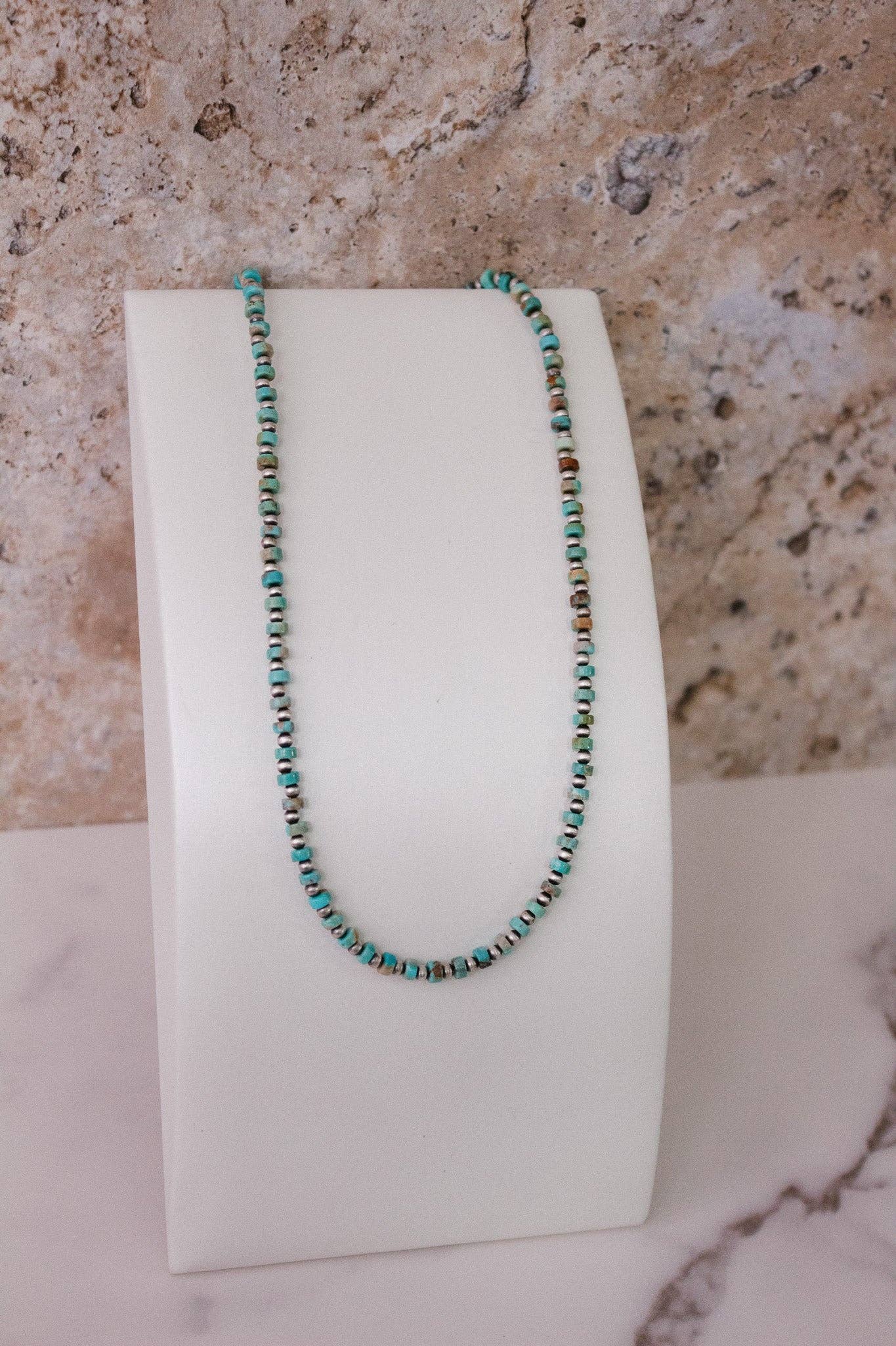 Turquoise & Desert Pearl Necklace