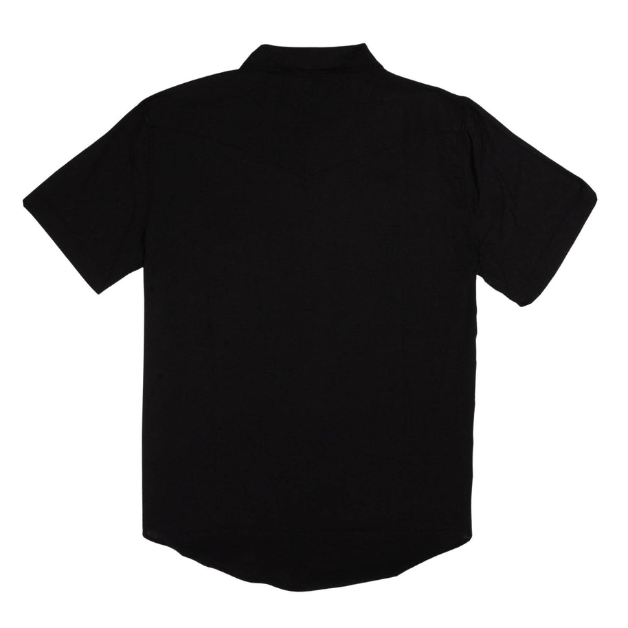 Sendero Wyatt Pearl Snap Shirt, Black