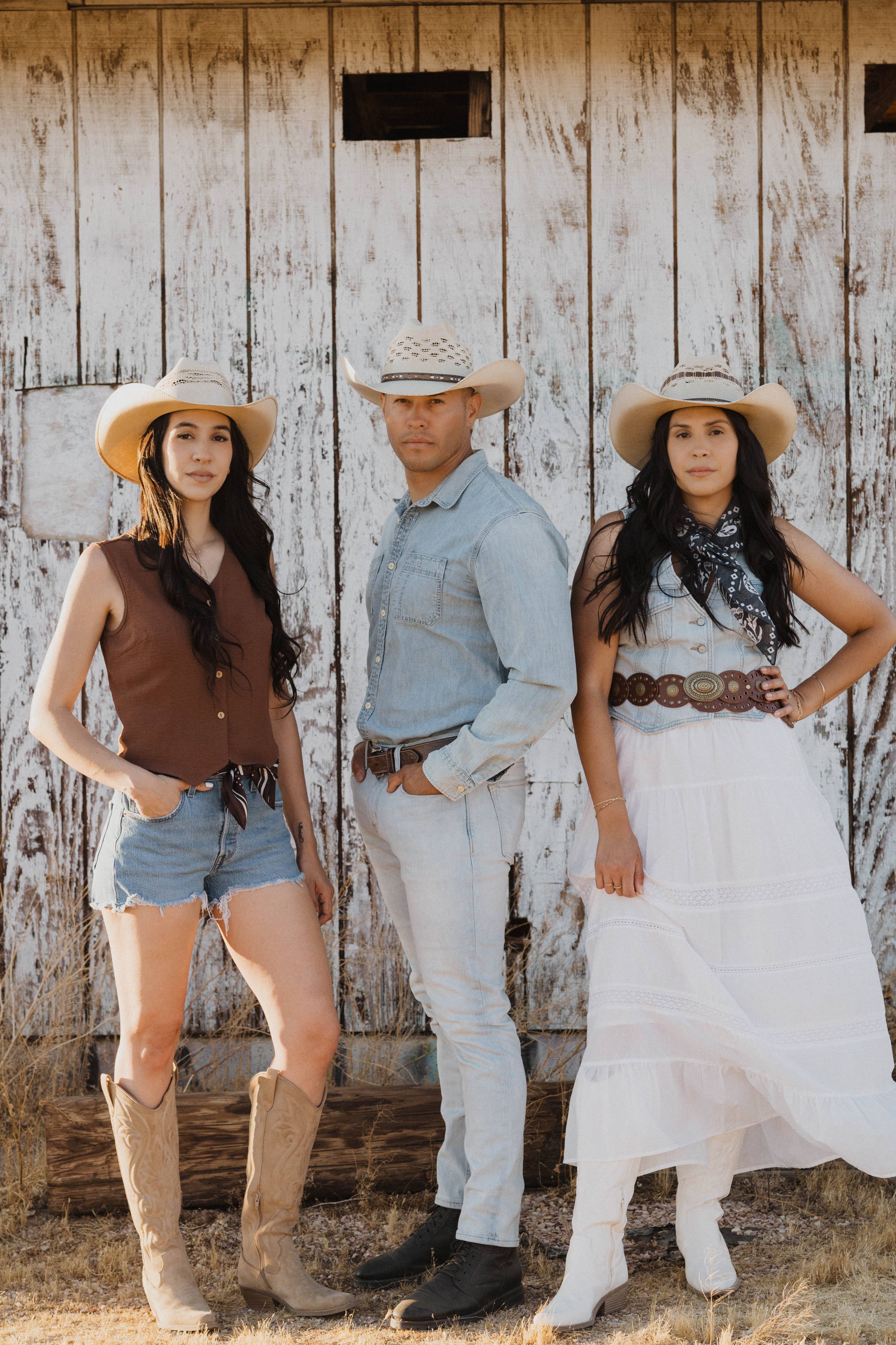 Unisex Cowboy Straw Wheat Cattleman Hats