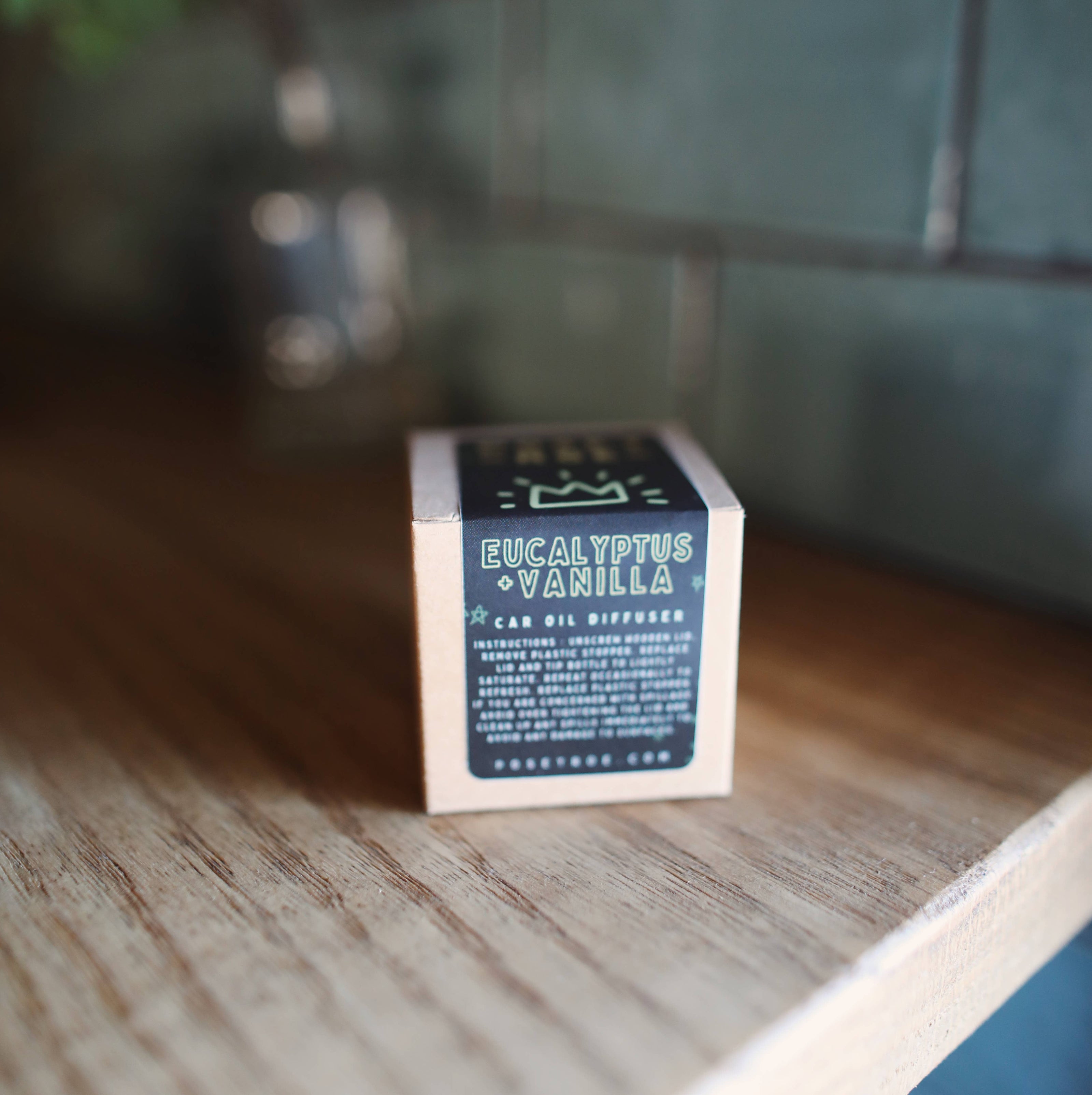 Eucalyptus + Vanilla Car Diffuser