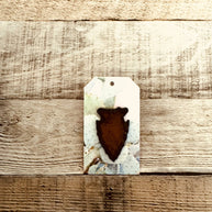 Arrowhead Rustic Metal Southwest Hat Pin Made in The USA