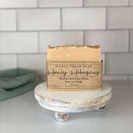 Goat Milk Soap Honey Hibiscus