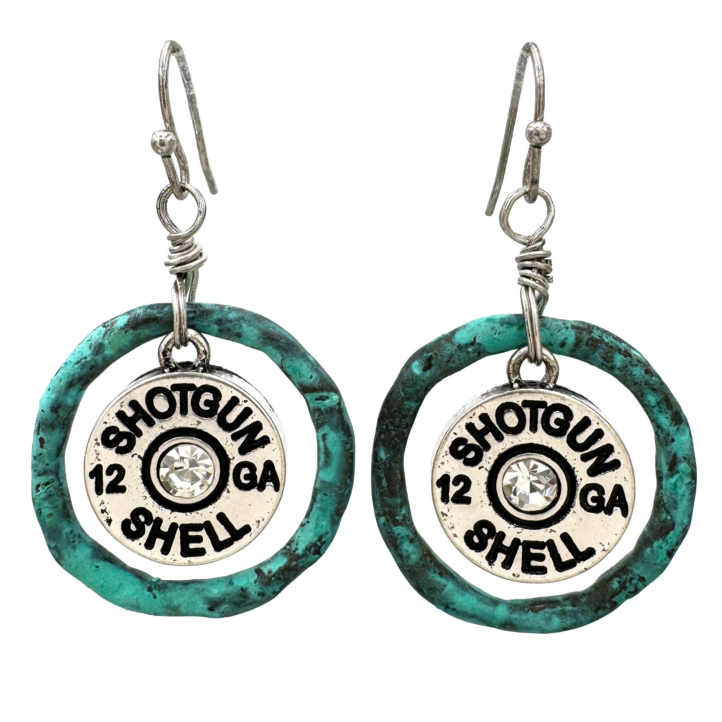 Bullet Shell Dangle Earrings