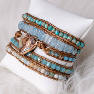 Heart Wrap Bracelet