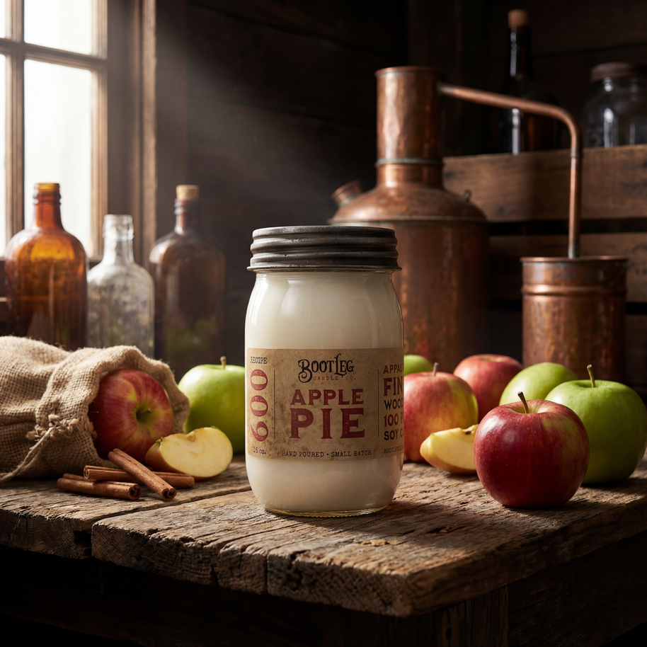 Apple Pie - 16oz. Soy Wax, Wood Wick Candle