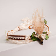 Leather and Lace Hat Band - Style True Love