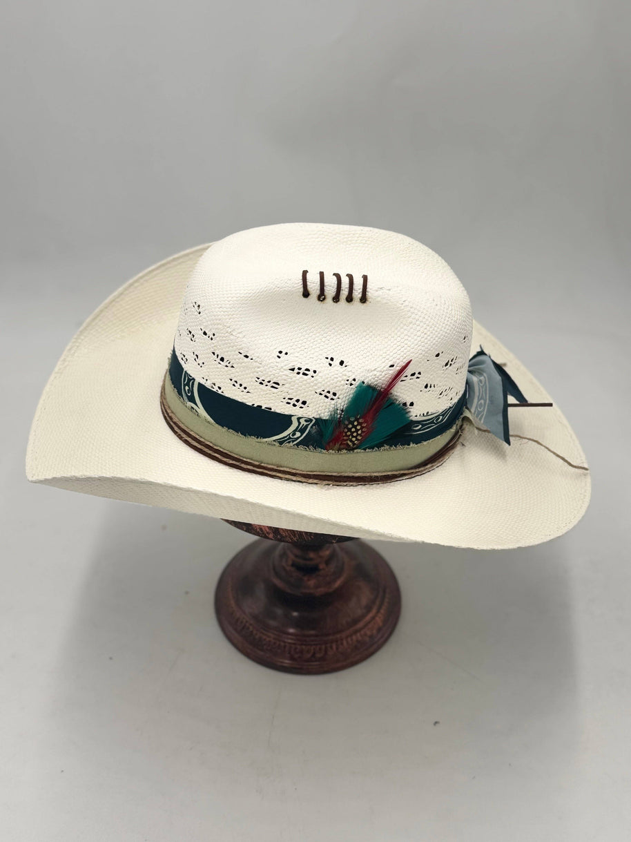 Costal Green Cowboy Hat