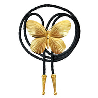 Gold Butterfly Bolo Tie