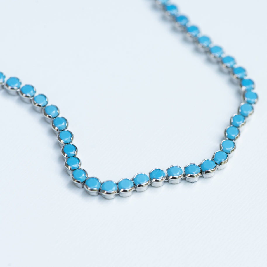 3mm Turquoise Tennis Bracelet