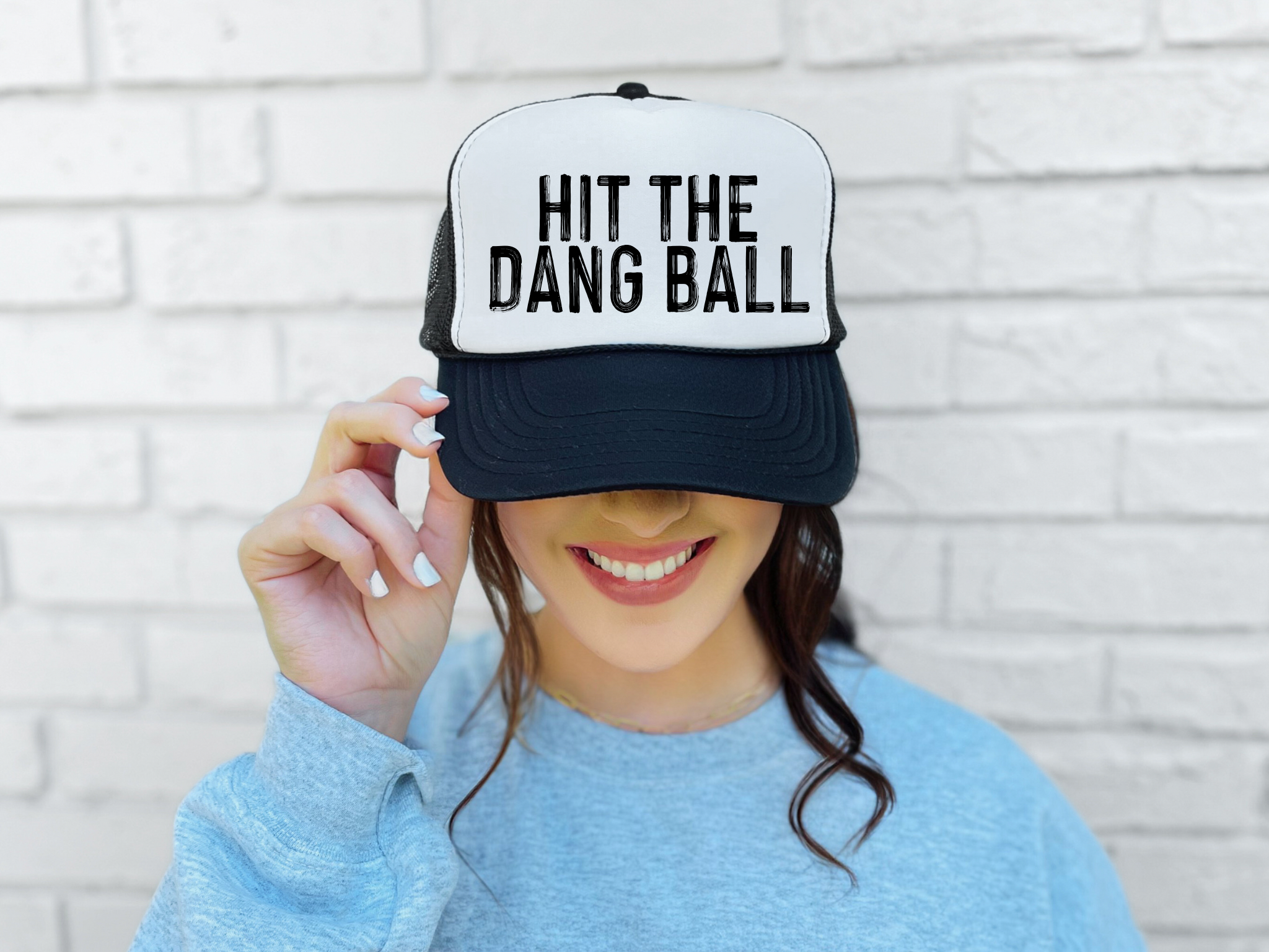 Hit the Dang Ball Trucker Hat