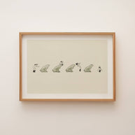 Western Leapfrog Art Print