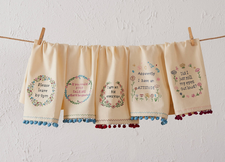 Stop Talking Kitchen Towel