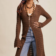 Crochet Longline Cardigan / Duster