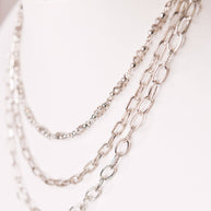 Cybil Necklace in Silver