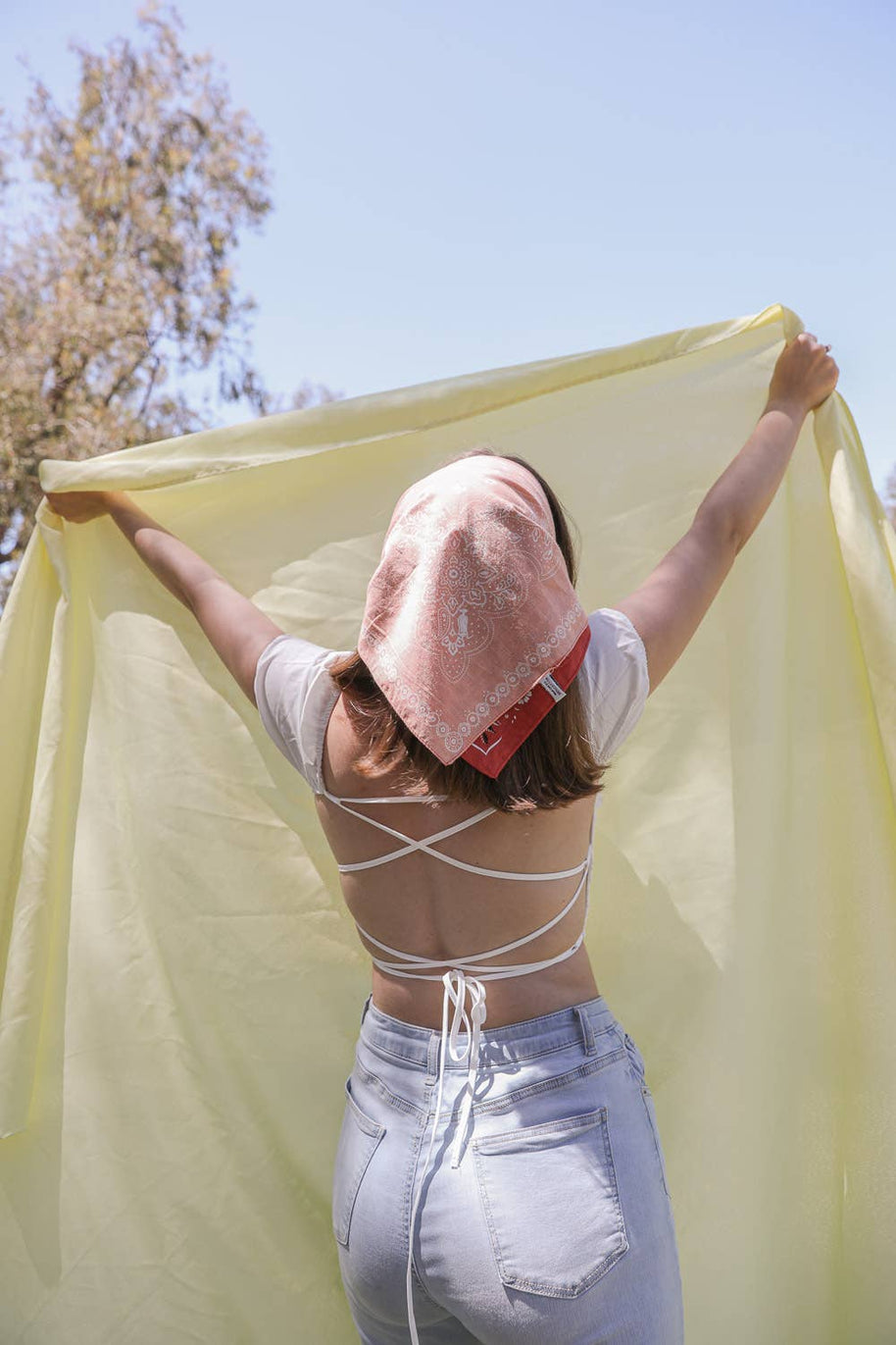 Vintage Two-Tone Bandana