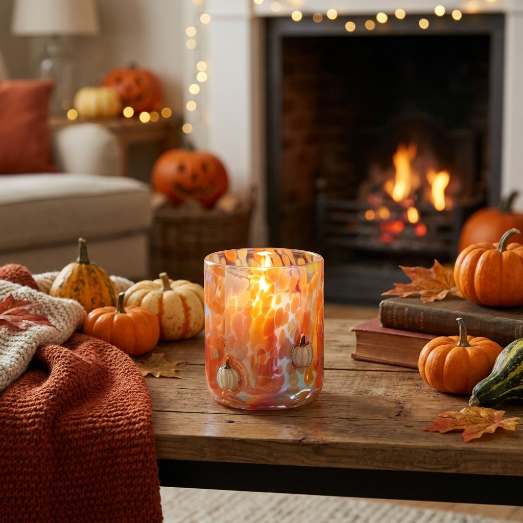 Heirloom Pumpkin  Fall 12oz  Icon Candle
