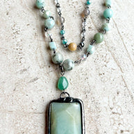 Lexi Necklace Amazonite