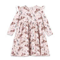 Prairie Princess Girl's Western Cowgirl Bamboo Dress