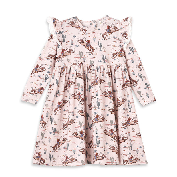 Prairie Princess Girl's Western Cowgirl Bamboo Dress