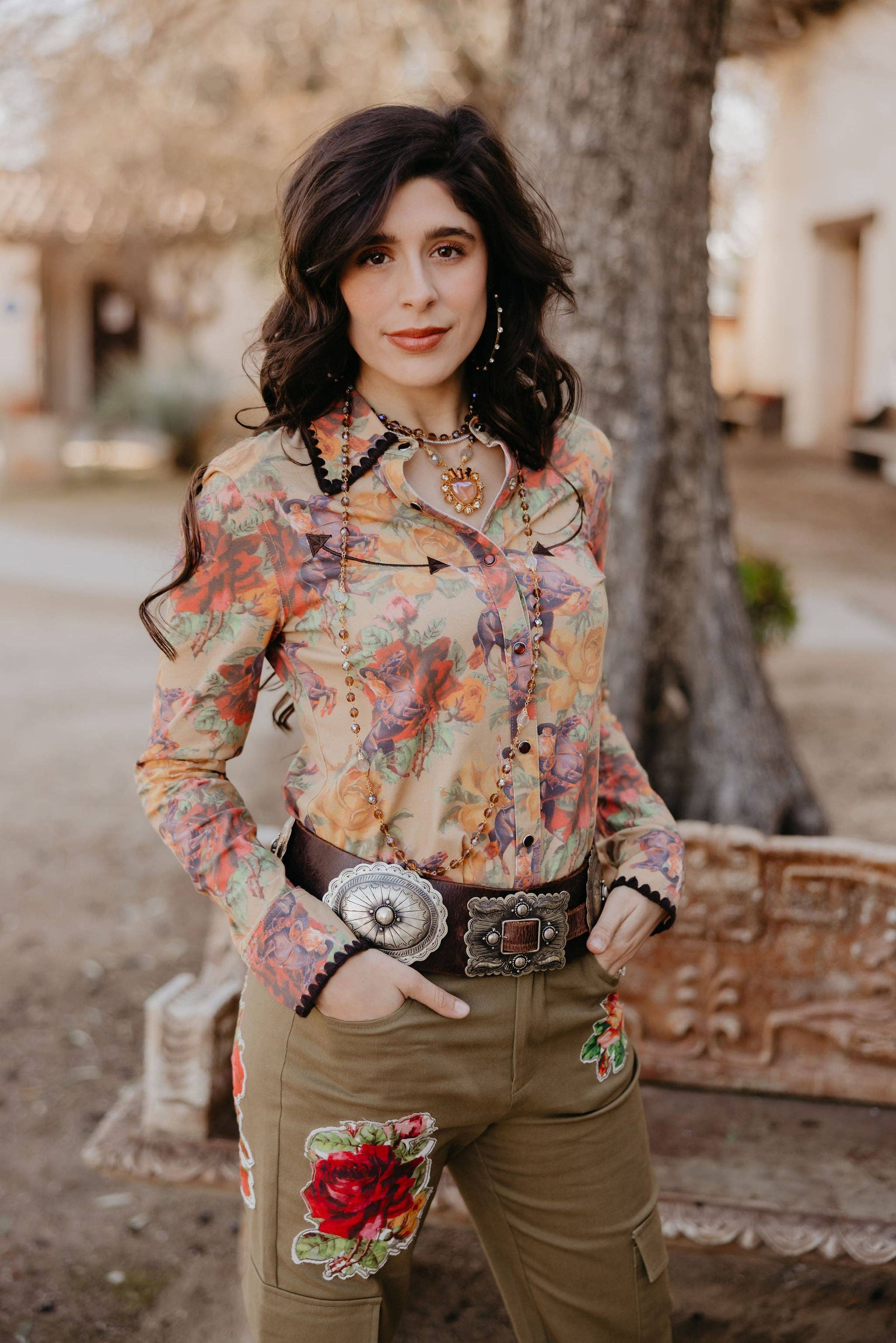 Dona Isabella Button Up