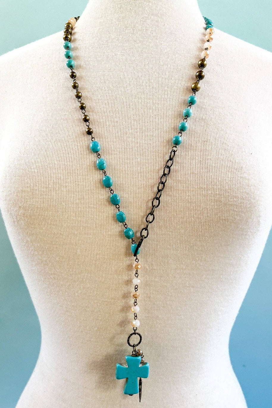 Valerie Necklace in Turquoise