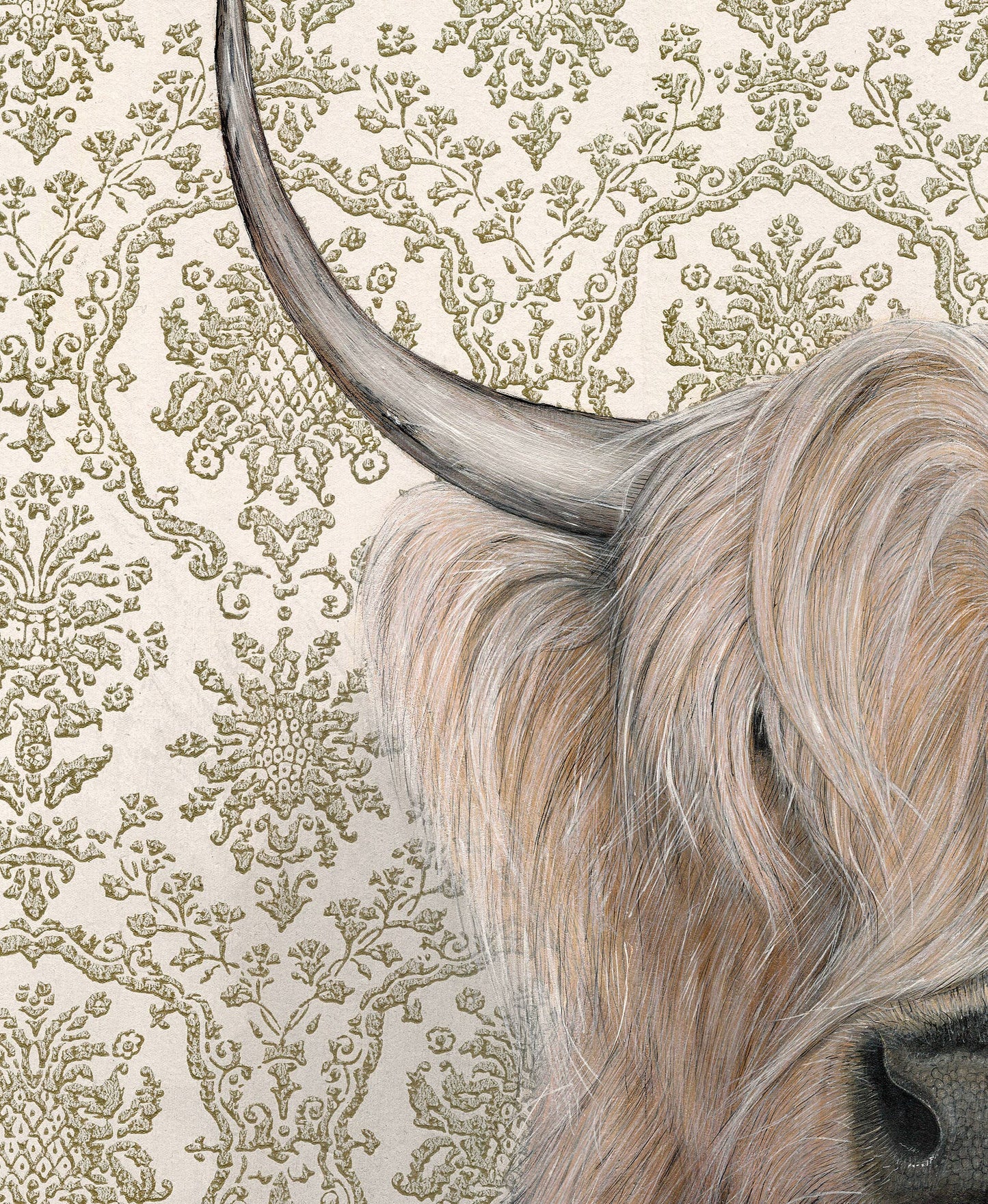 Highland Cow Fine Art Print