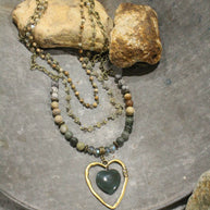 My Heart Beat Layered Necklace
