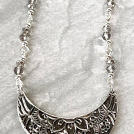 Wonder Woman Necklace in Silver