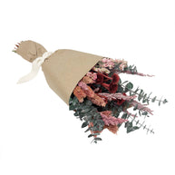 Dried Ruby Wildflower Bouquet