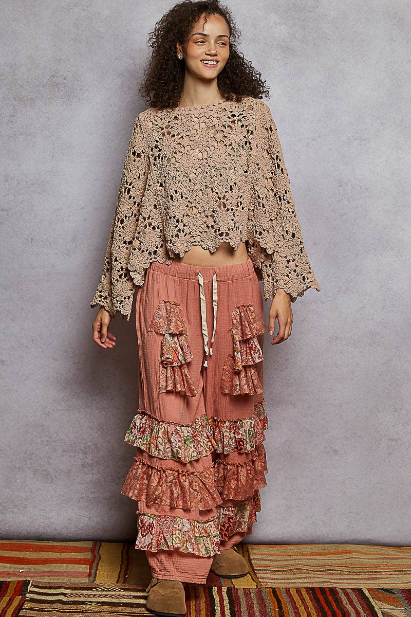 Crochet Chenile Sweater