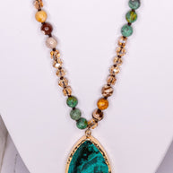 Sabrina Necklace in Jade