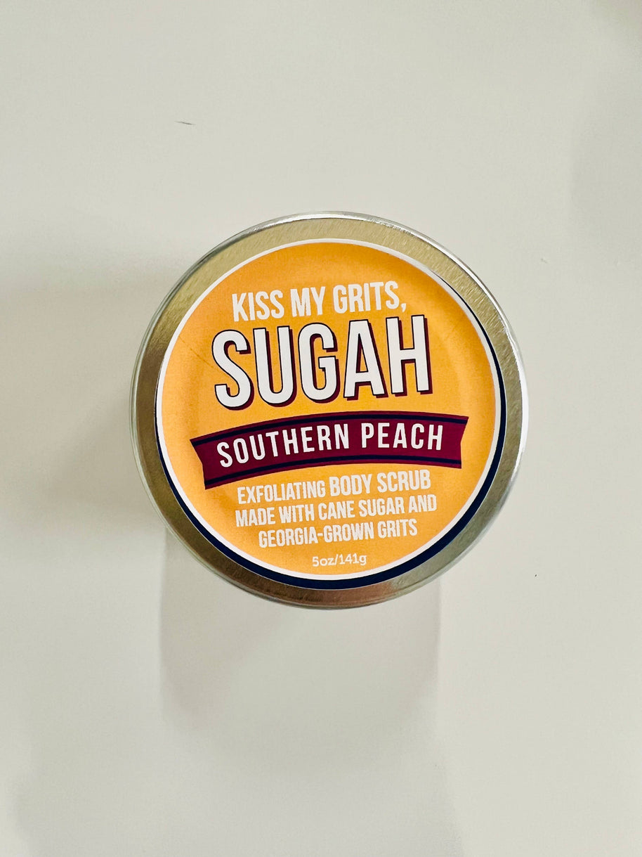 Southern Peach Kiss My Grits Sugah! Body Scrub