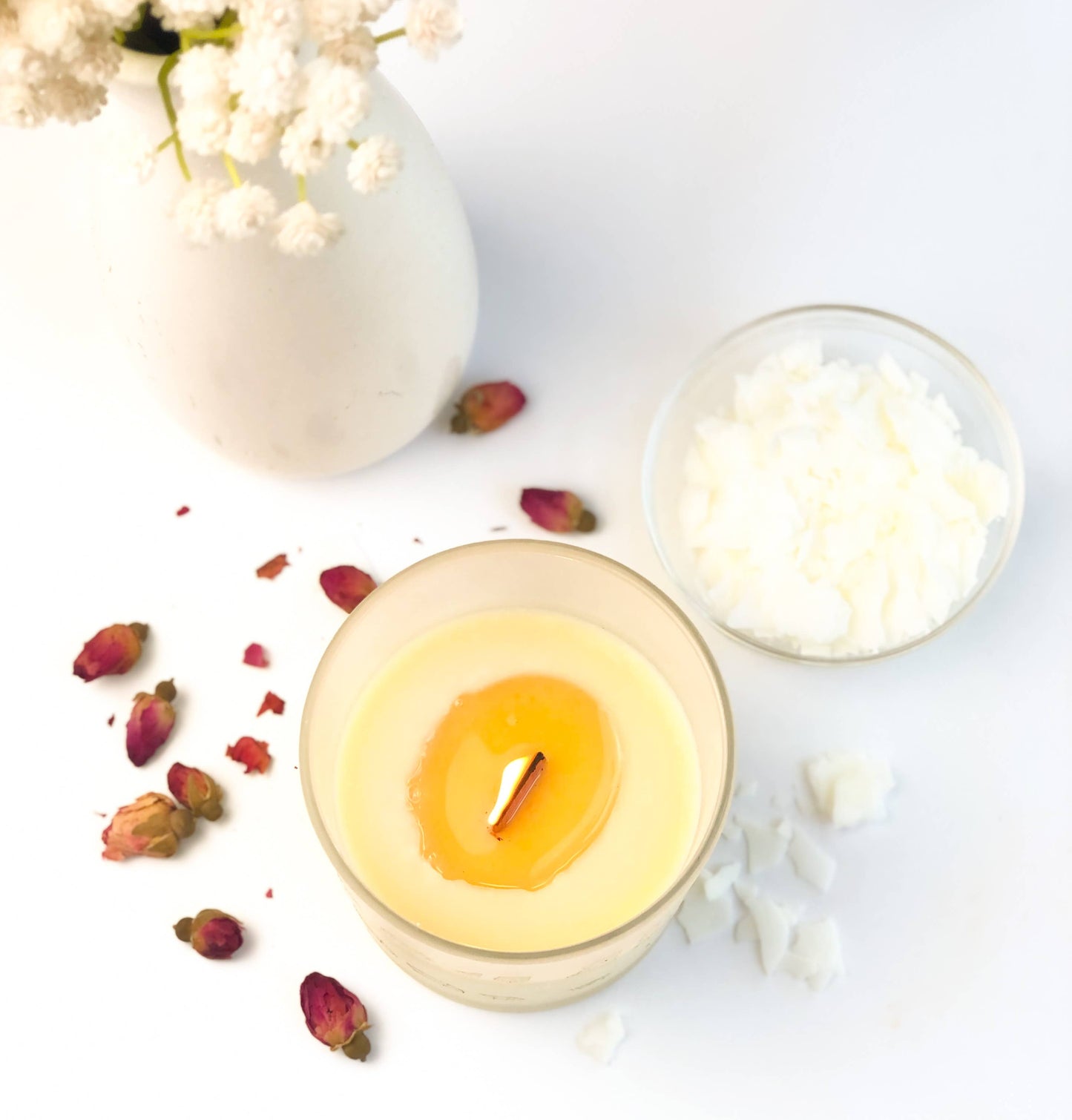 Palo Santo Patchouli Soy Candle, Luxury Large Candle