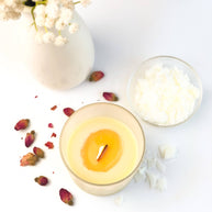 Sandalwood Rose Soy Candle - Luxury Large Candle