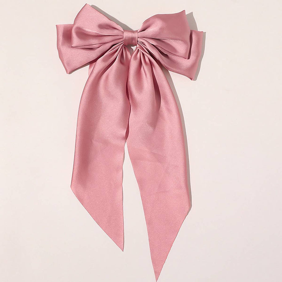 Big Bow Hair Clip: Several Colors