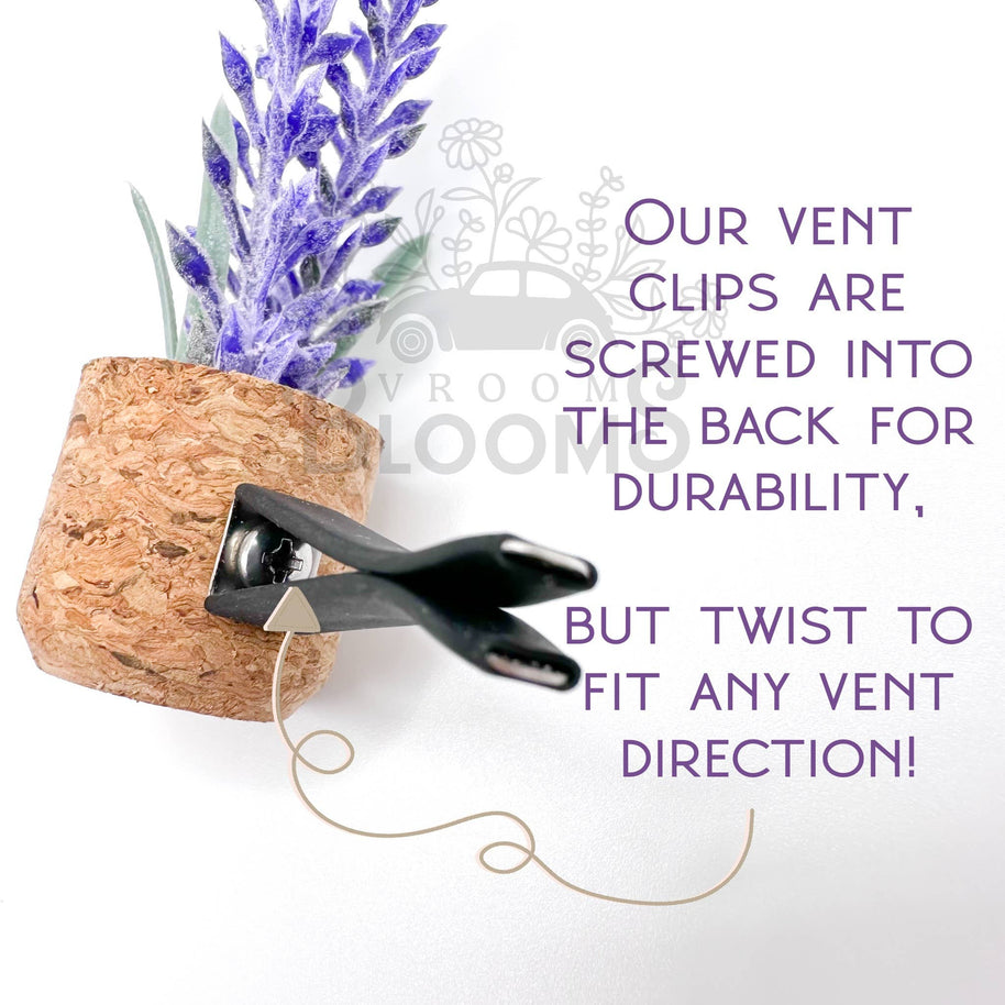 Mushroom Vent Clip