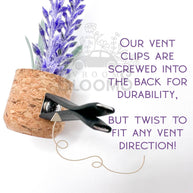 Mushroom Vent Clip