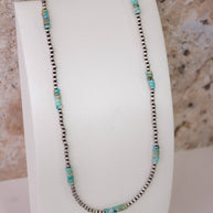 Turquoise & Desert Pearl Necklace