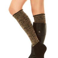 Dakota Floral Pattern Boot Socks
