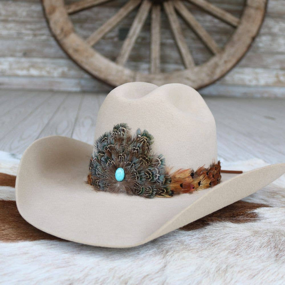 Stellar Feather Hat Band