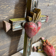 Small Hand Carved Wall Cross