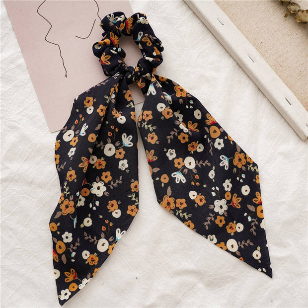 FLORAL Hair Ribbon