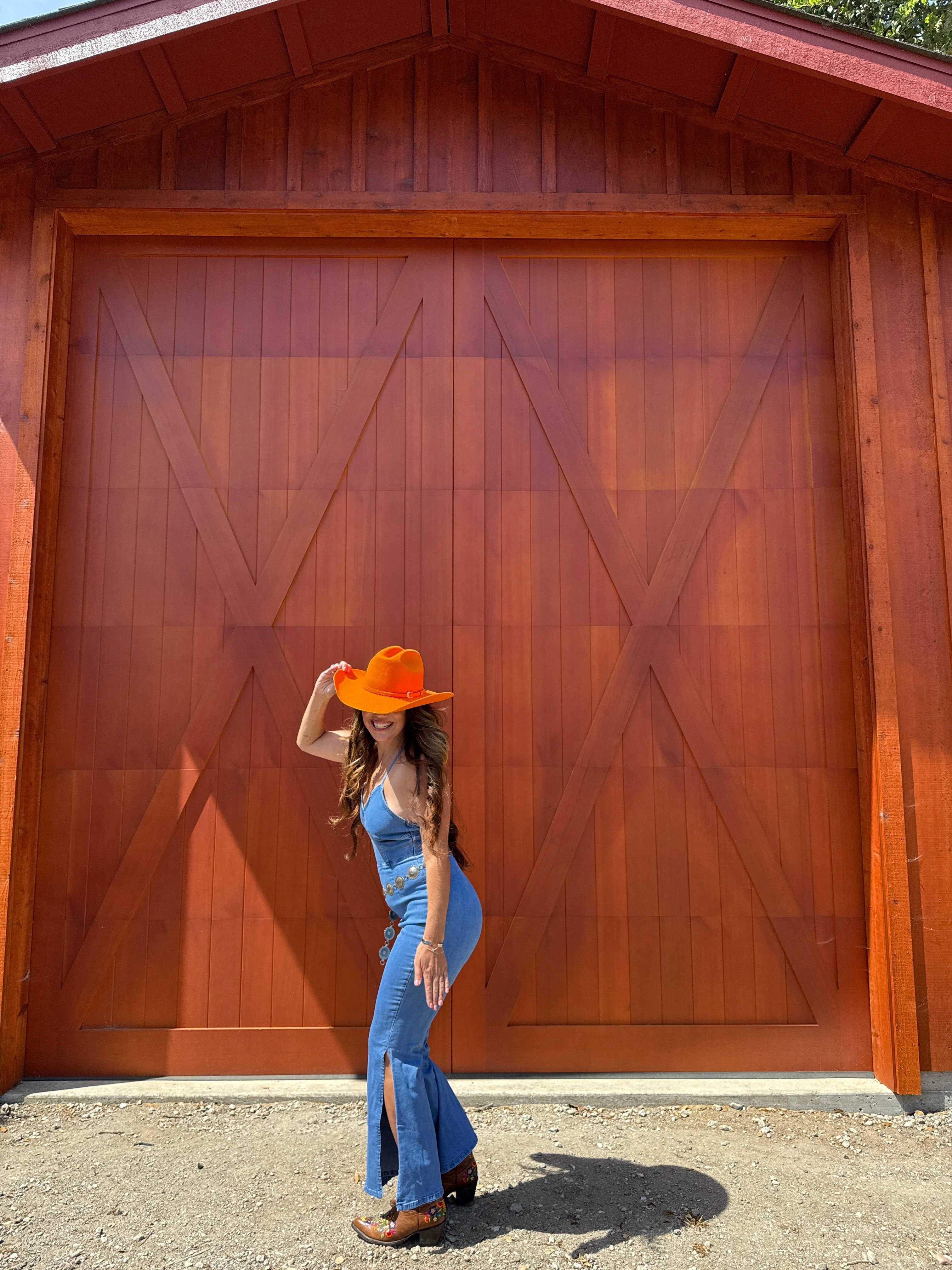 100% Wool Felt Western Cattleman hat