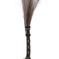 Horsehair Braided Single Tassel Hat Band - Pepper