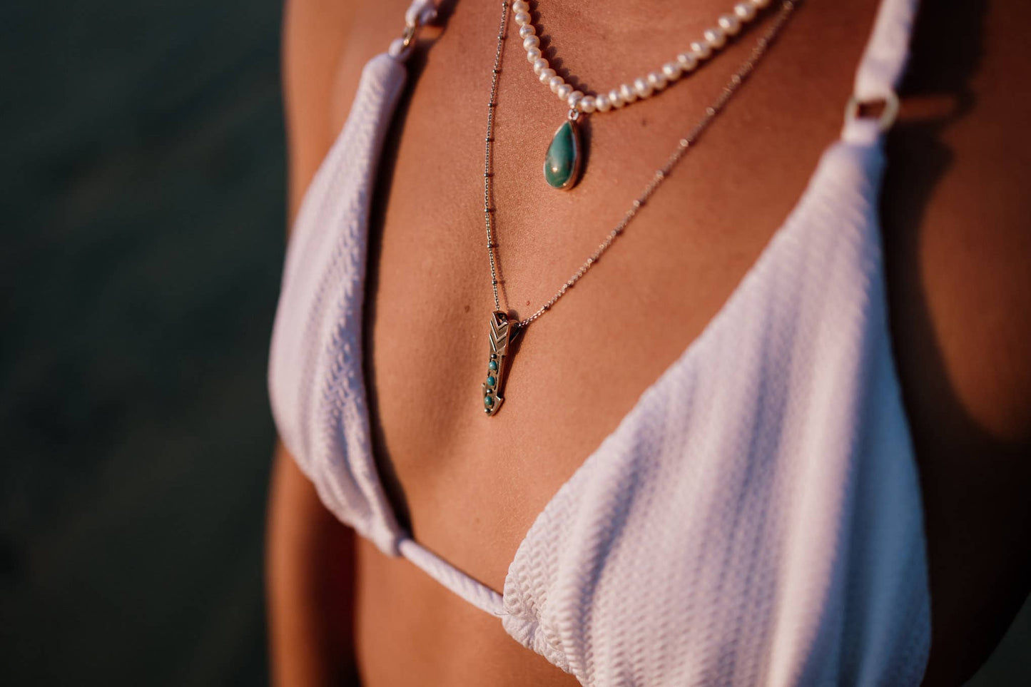 Arrowhead Turquoise Necklace