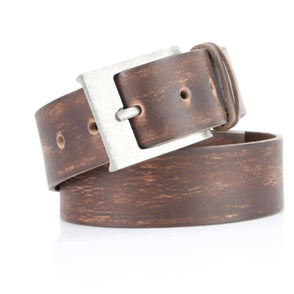 Double Loop Western Belt, Antique Buckle