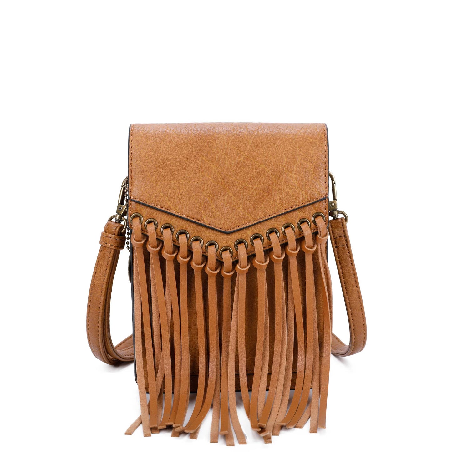 Scarlet Fringe Phonecase Crossbody